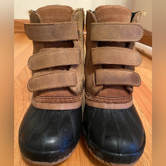 Sorel Other - Kids Sorel Boots, Black and Suede